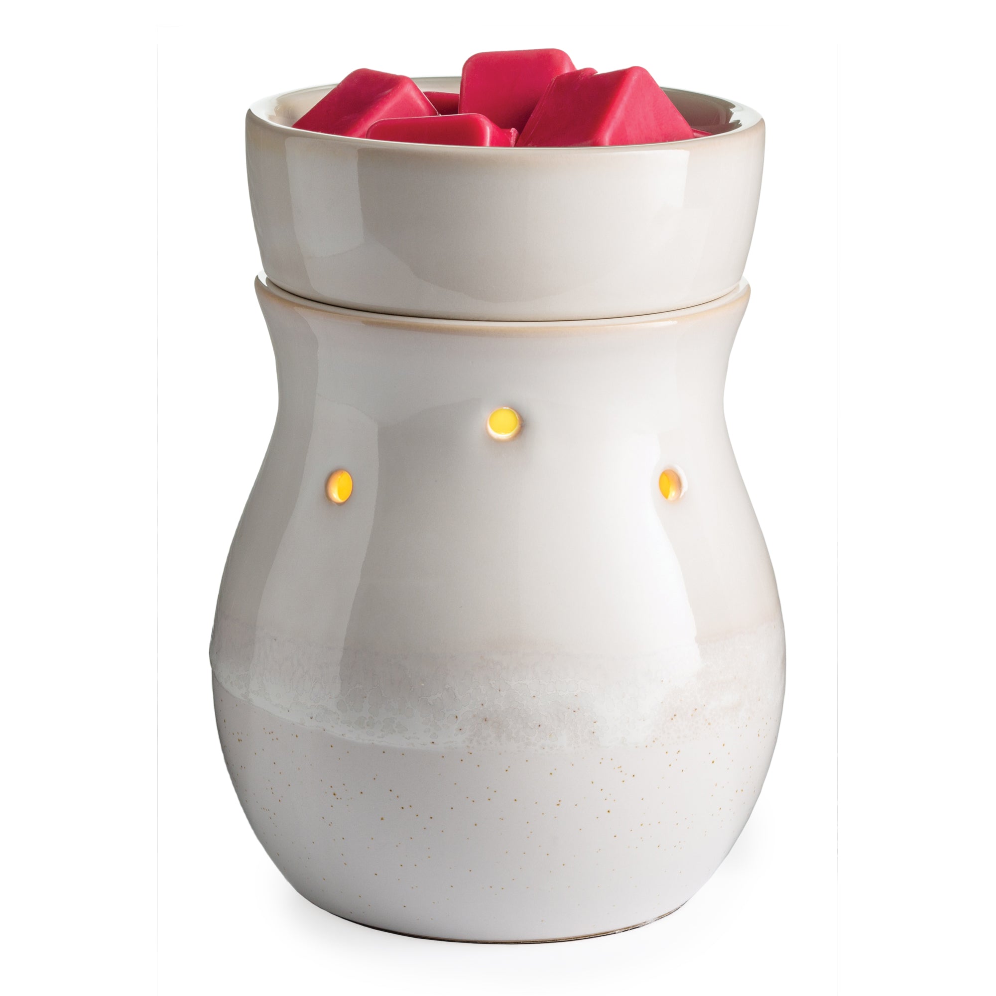 Frosted Farmhouse Illumination Candle Warmer