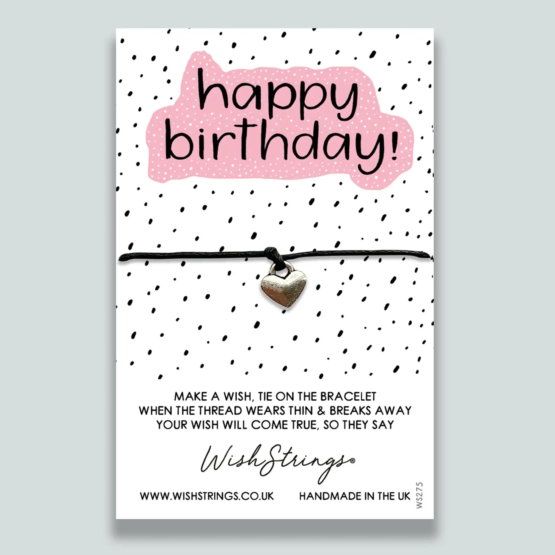 Happy Birthday WishStrings Wish Bracelet