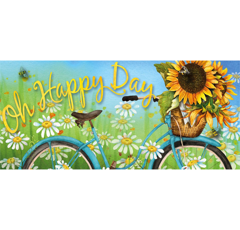 Happy Day Sunflowers Sassafras Mat Insert