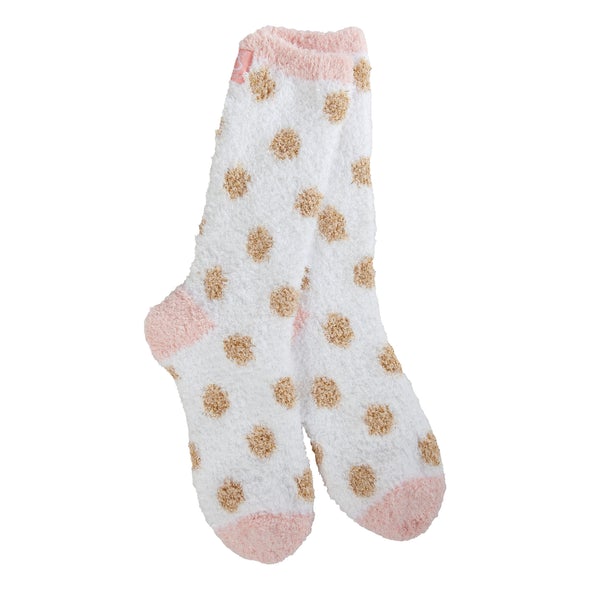 Polka Dots Cozy Crew World's Softest Socks