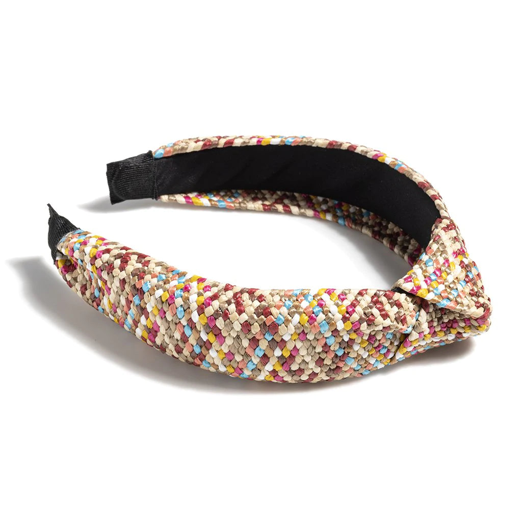 Shiraleah Multi Knotted Straw Headband