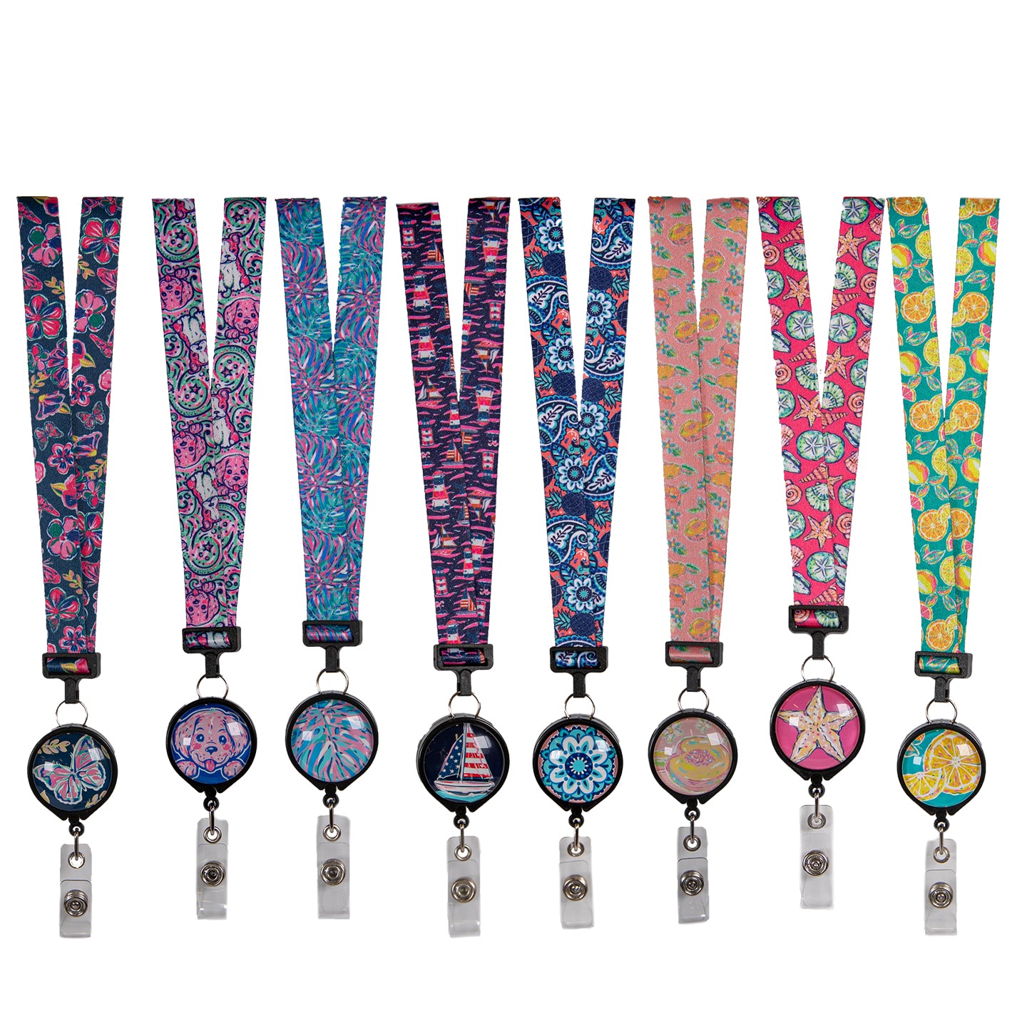 Simply Southern Patterned Lanyard