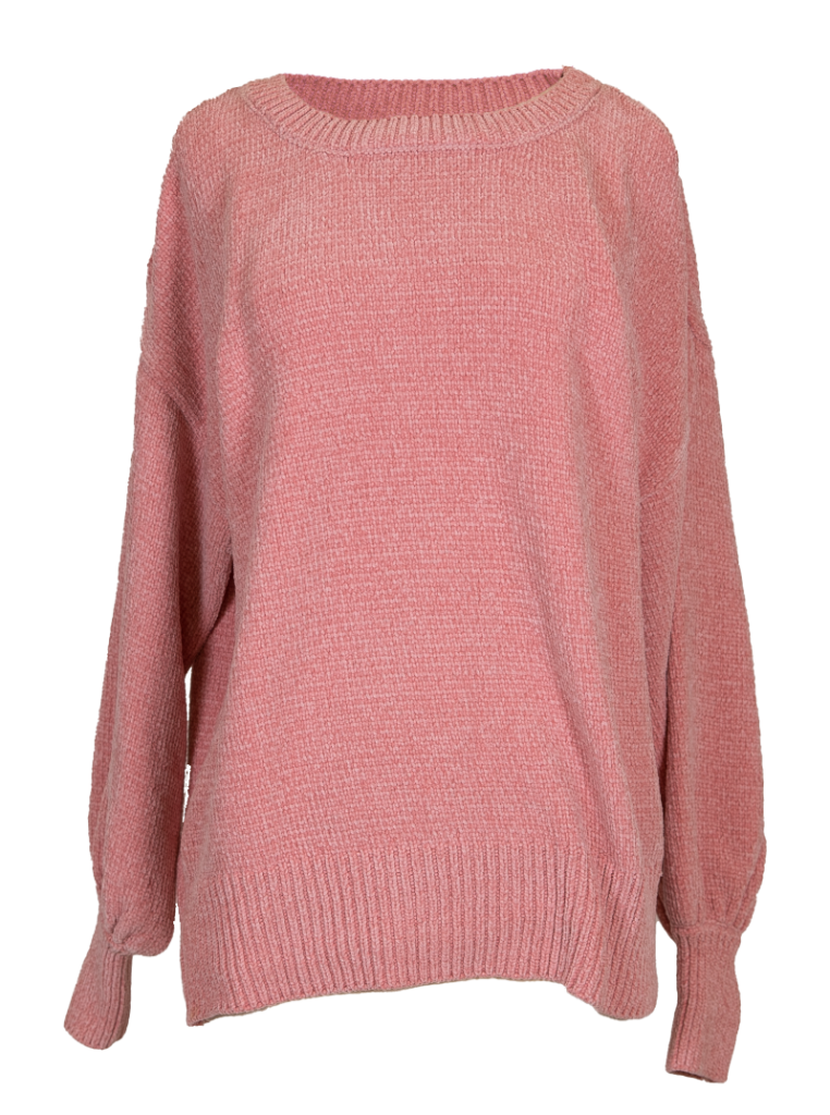 Simply Southern Pink Bishop Sweater