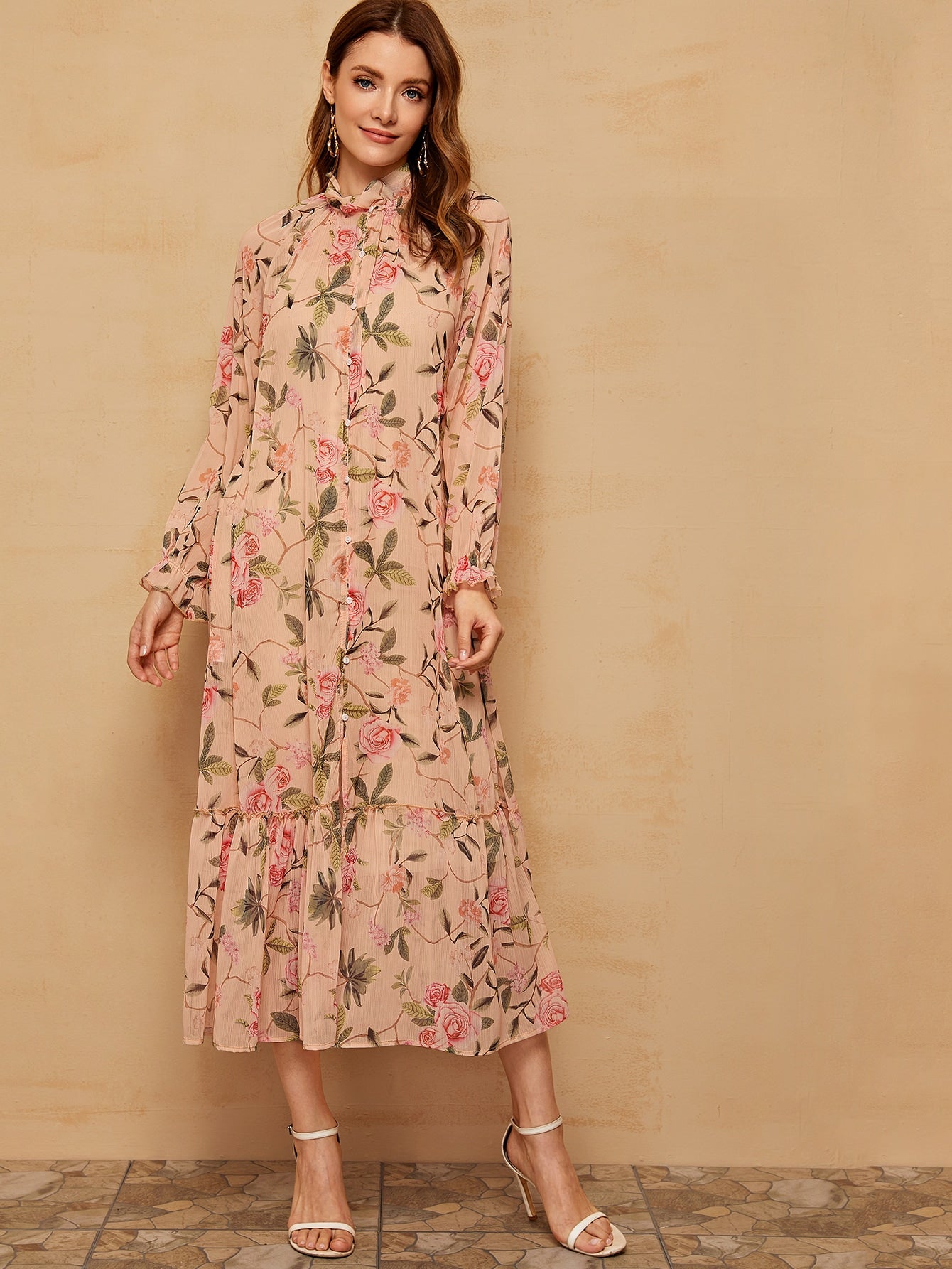 Amy's Cart Floral Print Dress