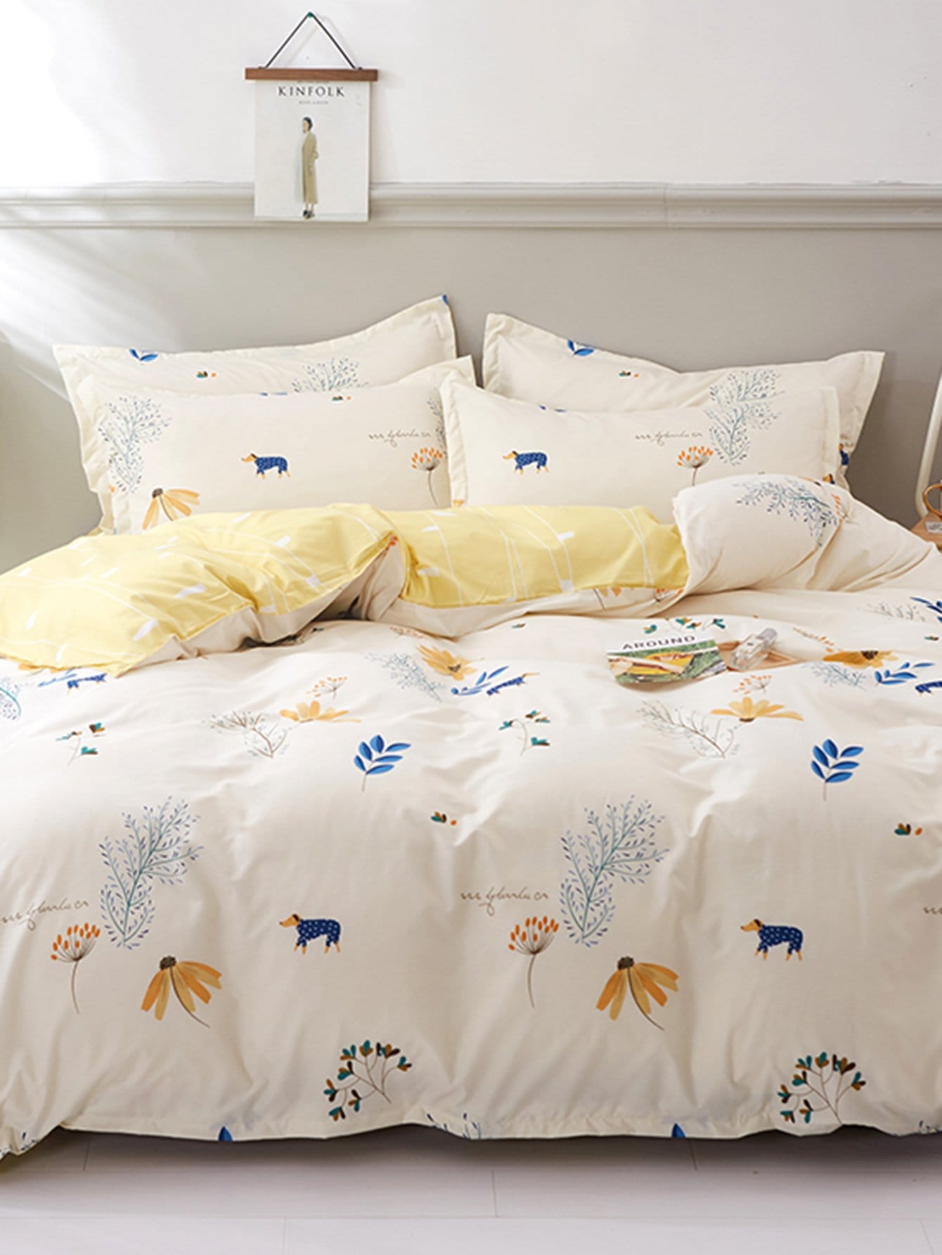 Animal & Plant Print Sheet Set