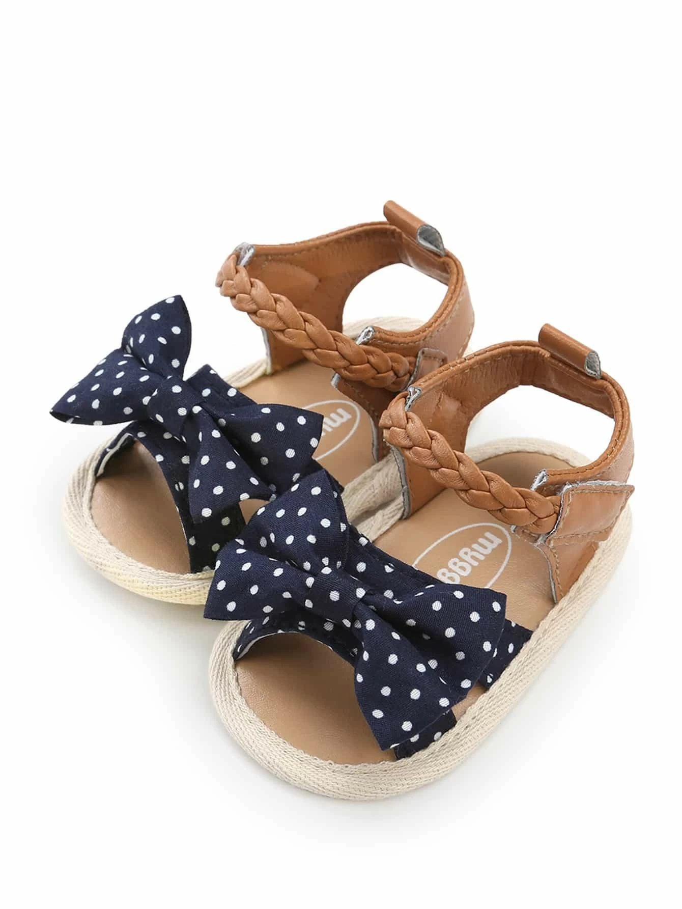 Baby Polka Dot Bow Tie Sandals