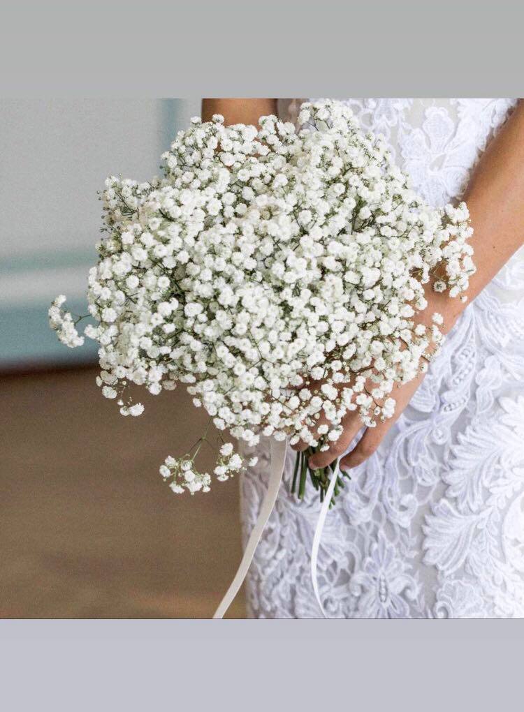 Baby’s Breath Breeze Bridal Bouquet