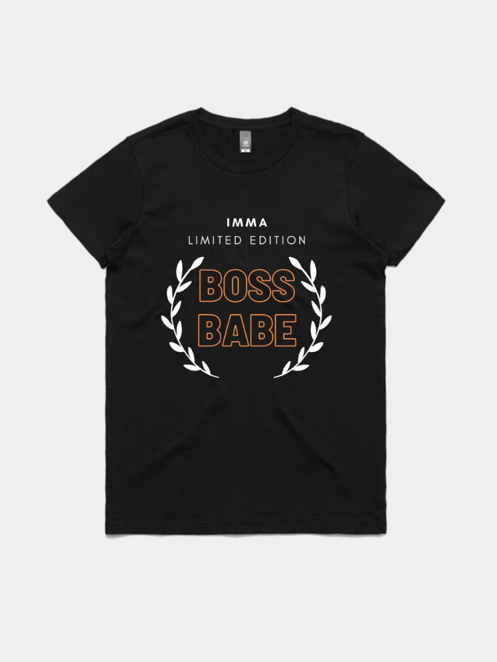 Boss Babe Custom Printed Tee