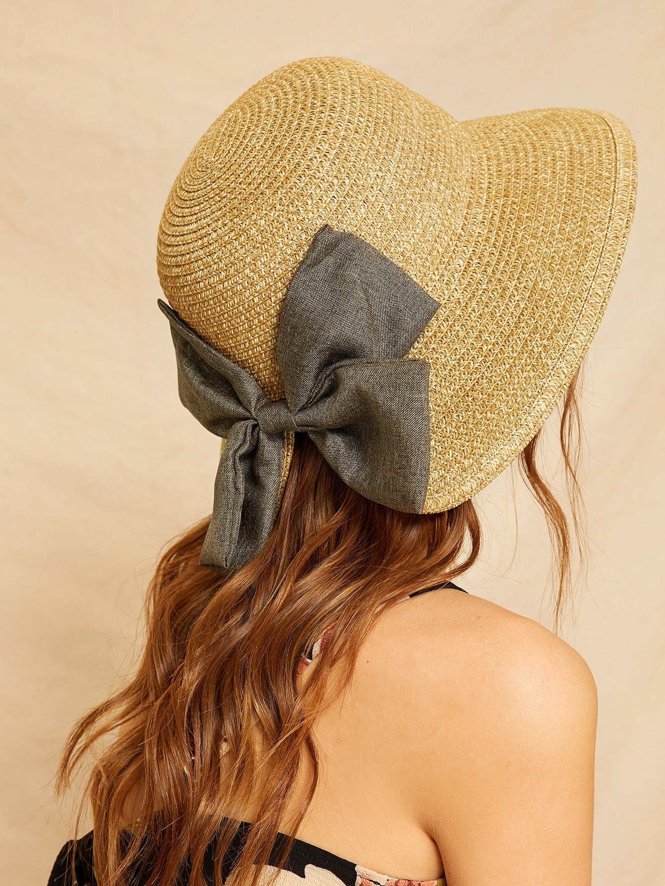 Bow Decor Cloche Hat