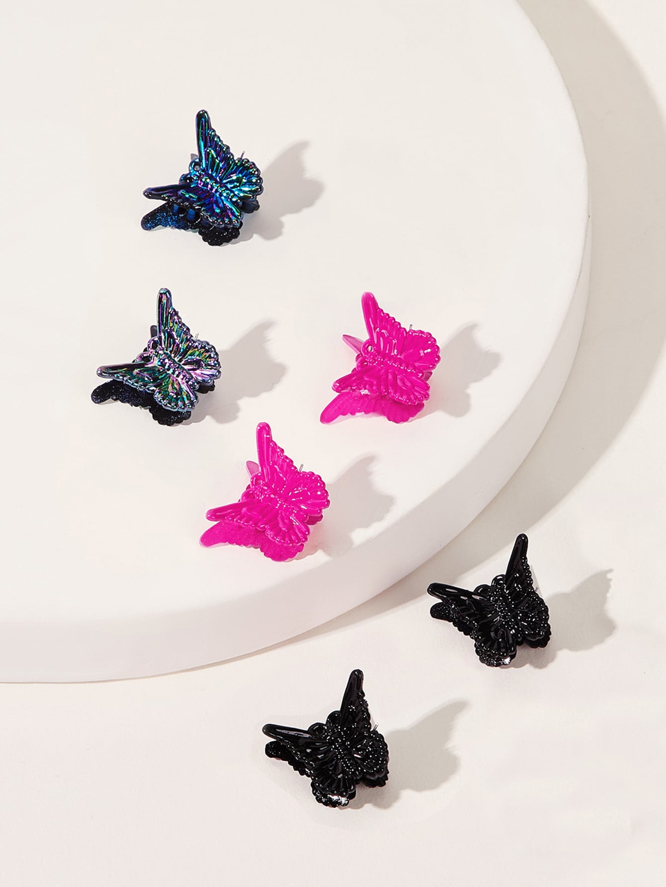 Butterfly Design Hair Clip 6pcs