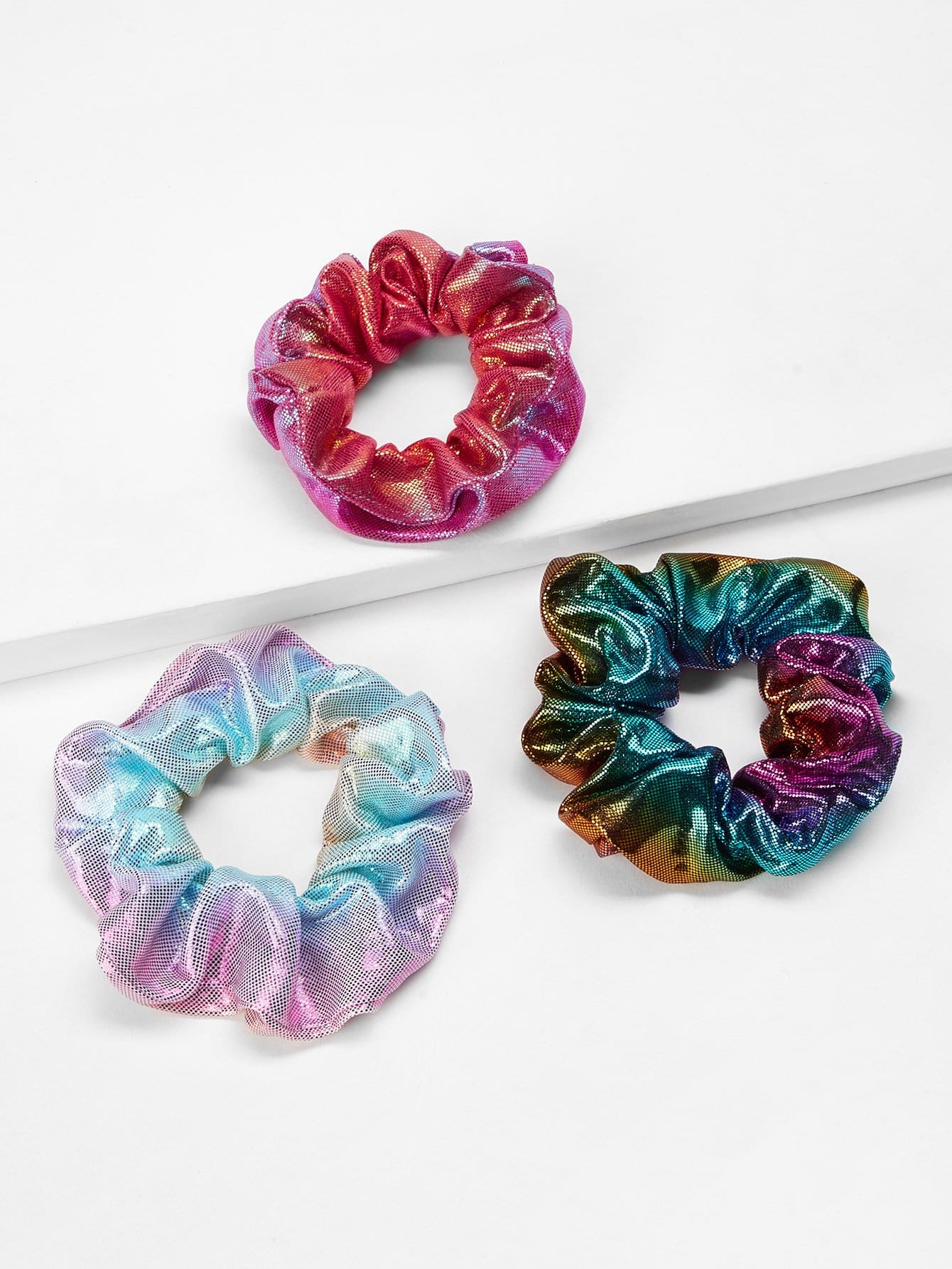 Iridescent Hair Tie 3pcs