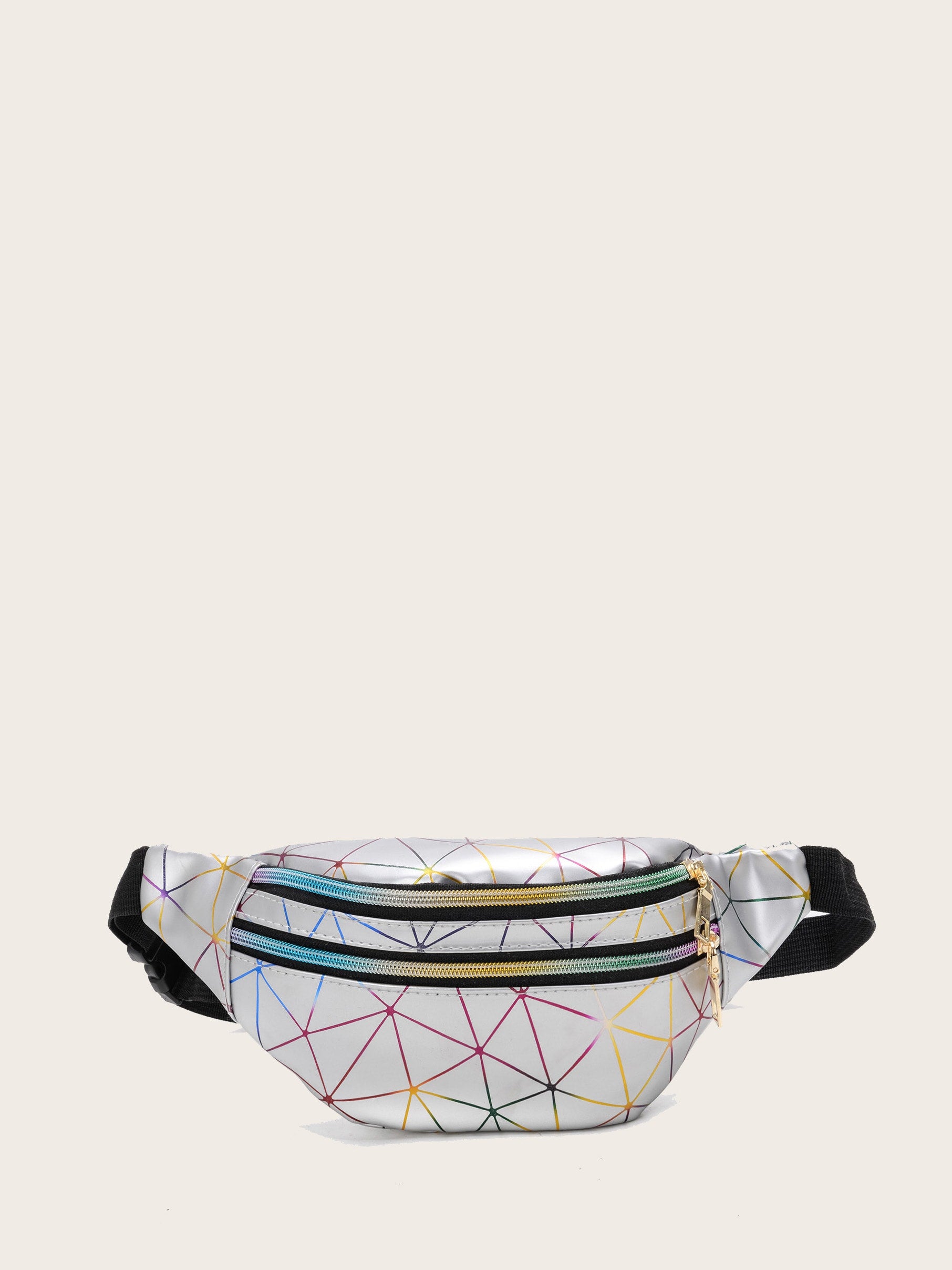 Kids Geometric Print Fanny Pack