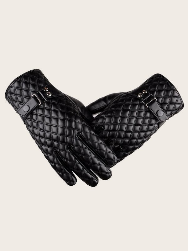 Men Argyle Gloves 1pair