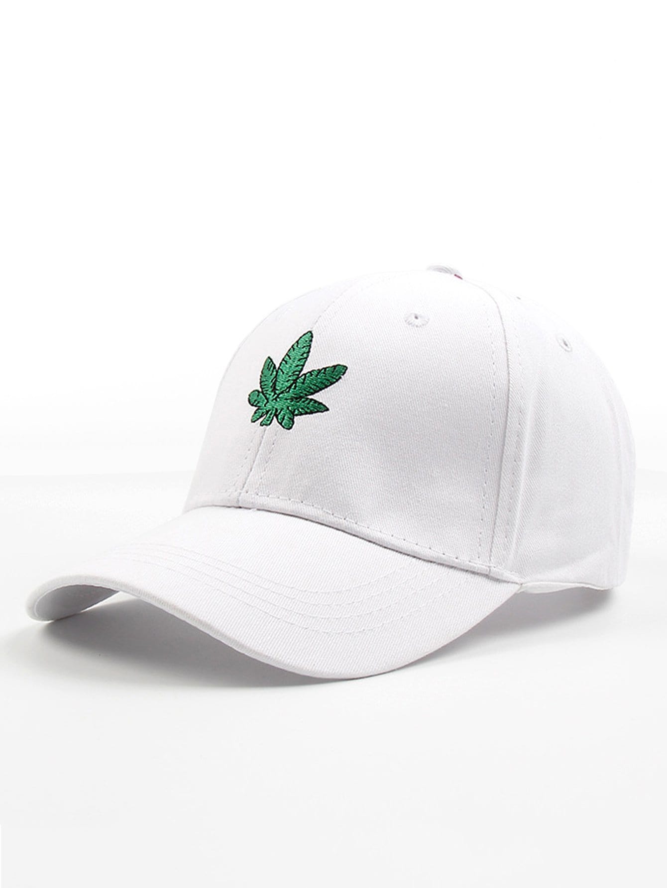 Men Leaf Embroidery Baseball Cap