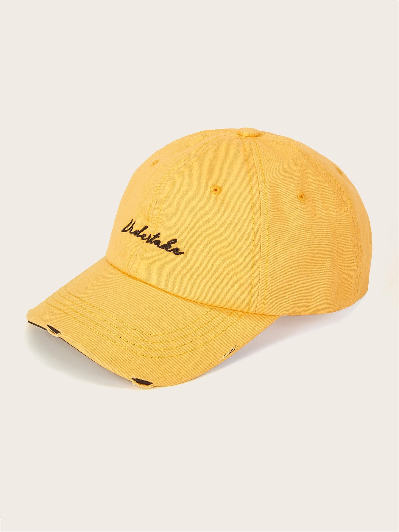 Men Letter Embroidery Baseball Cap