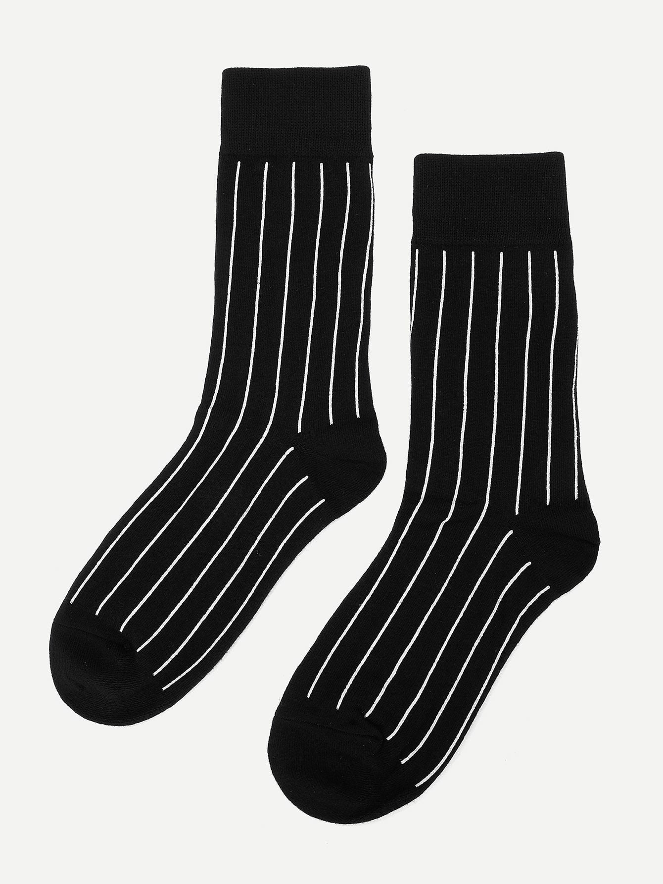 Men Striped Socks