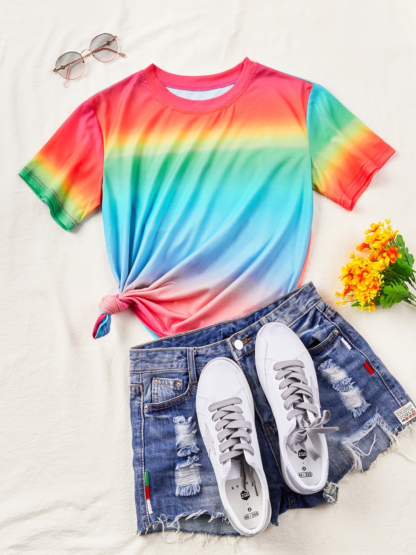 Ombre Short Sleeve Tee