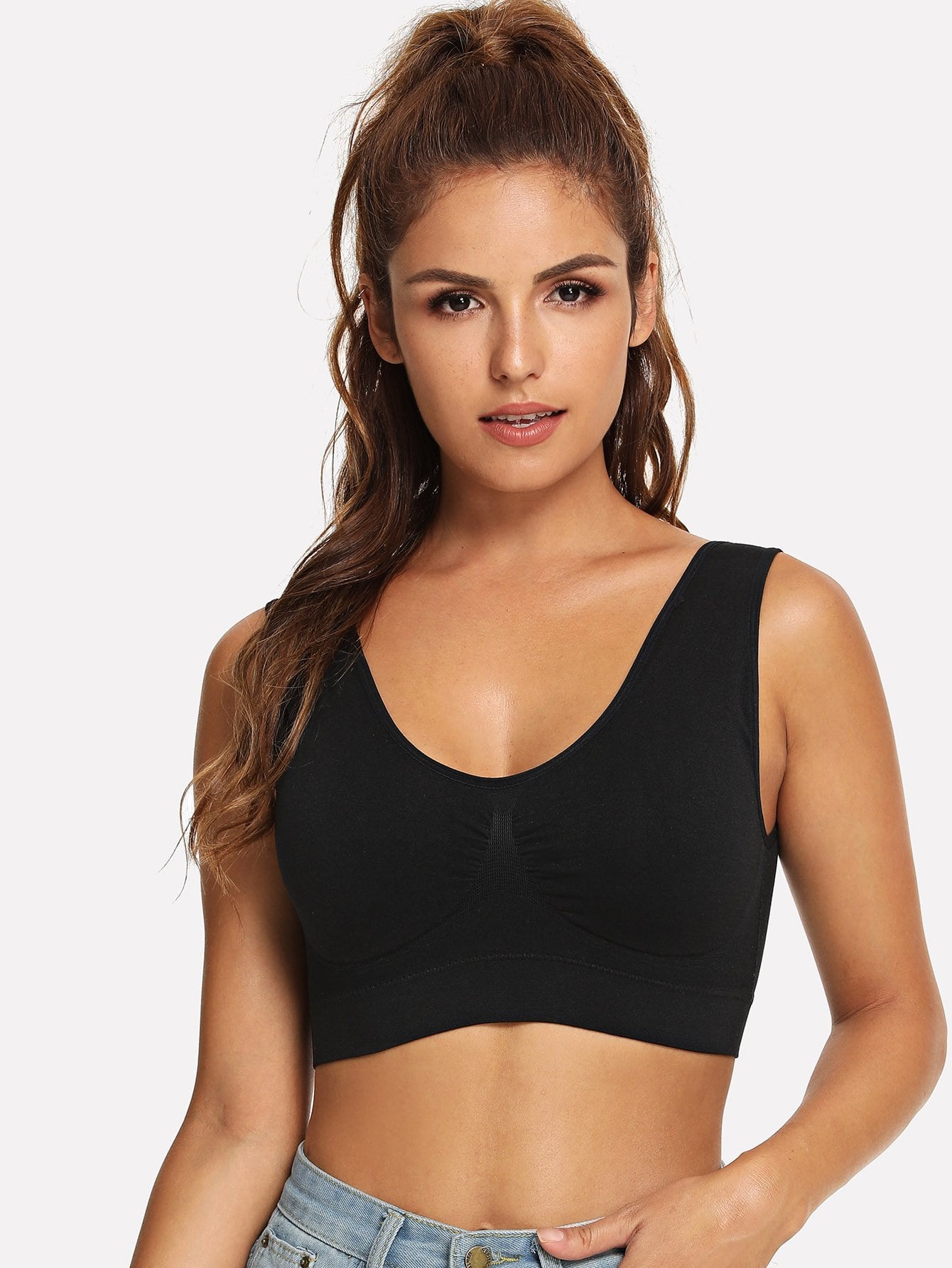 Plain Sports Bra