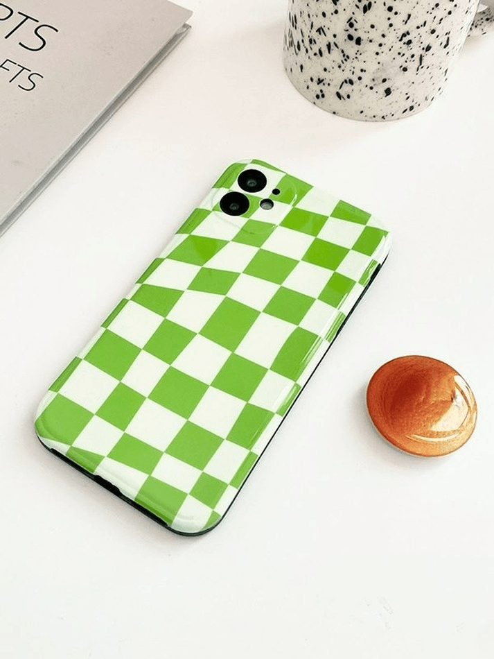 Checkerboard Iphone Cases & PopSockets