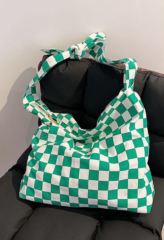 Checkerboard Shoulder Bag