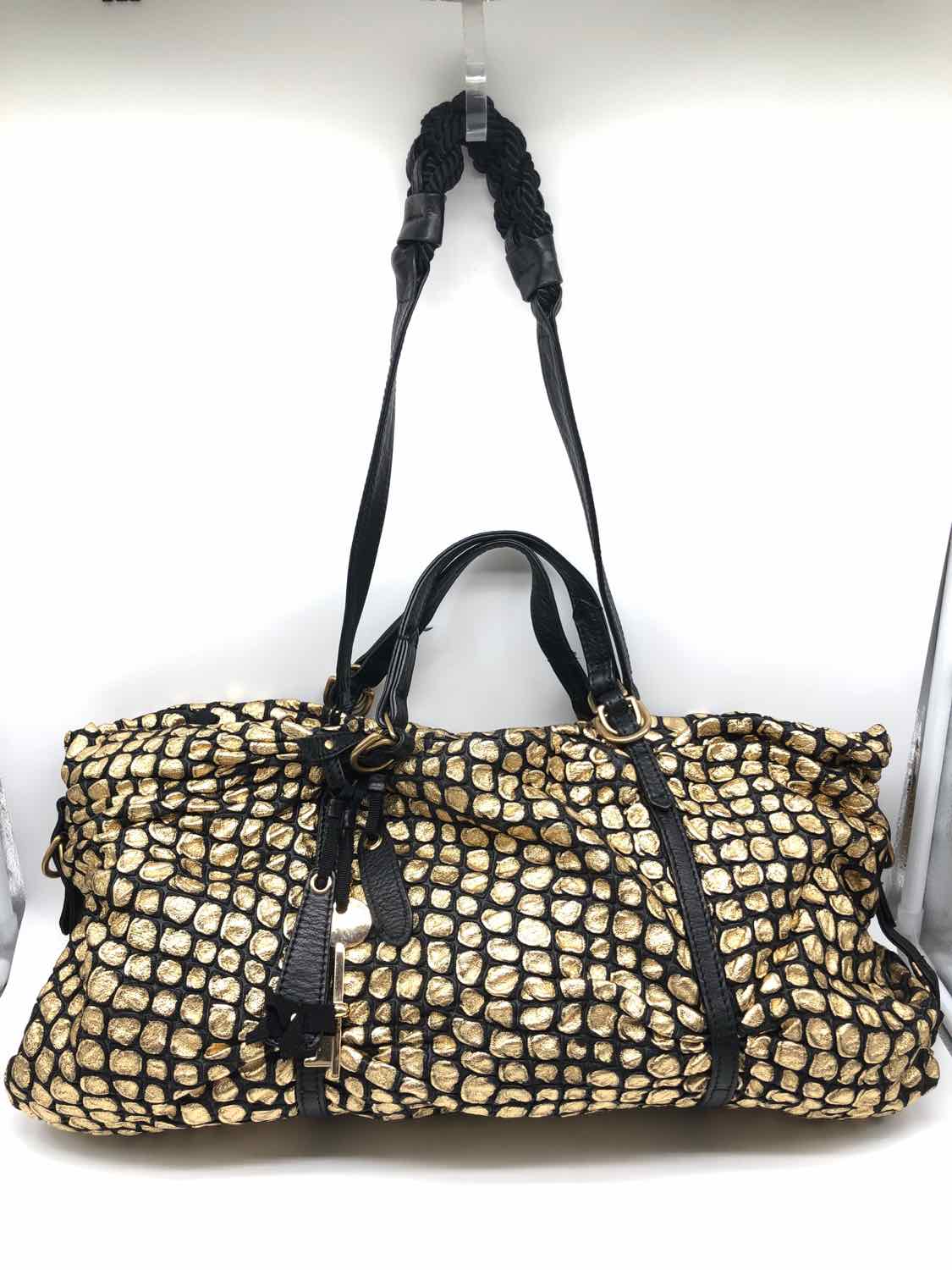 3.1 Phillip Lim Gold Metallic Shoulder Bag Shoulder Bag