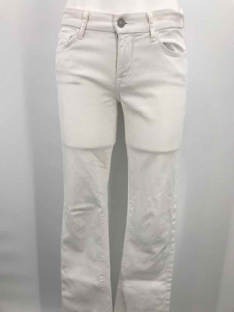 7 For All Mankind White Size 26 Jeans