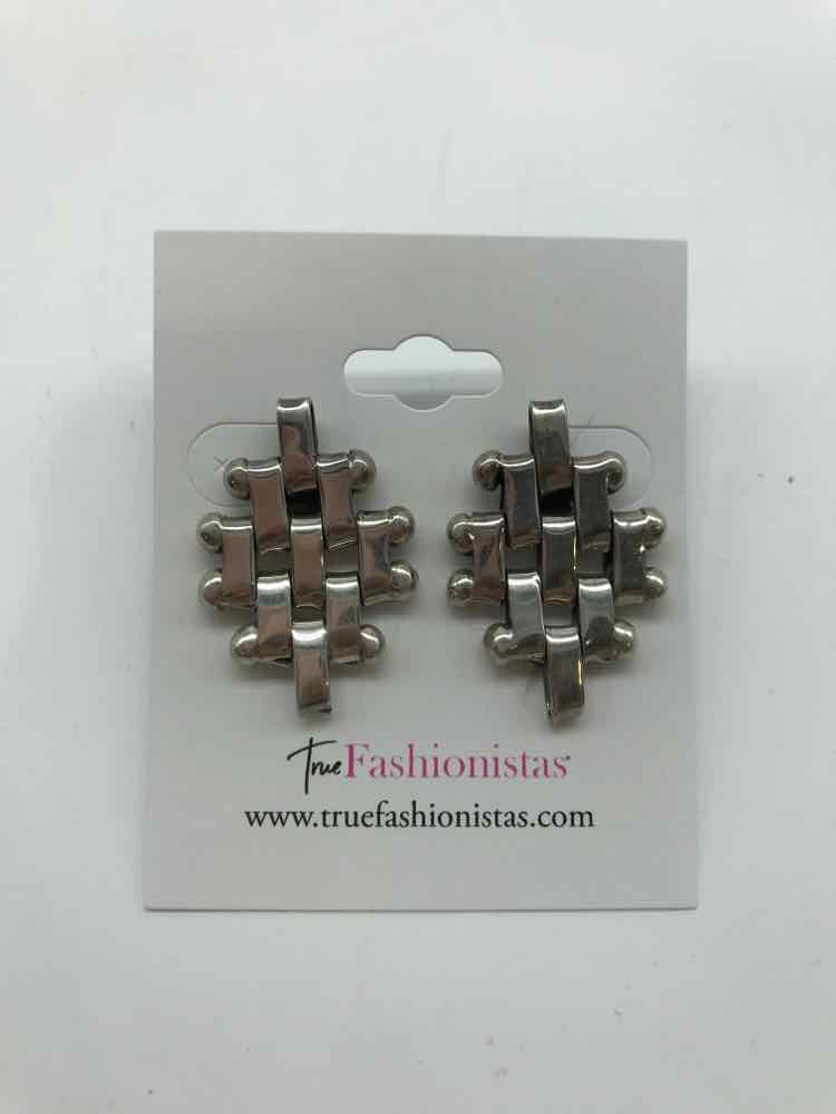 925 Silver Chain Link Stud Earring