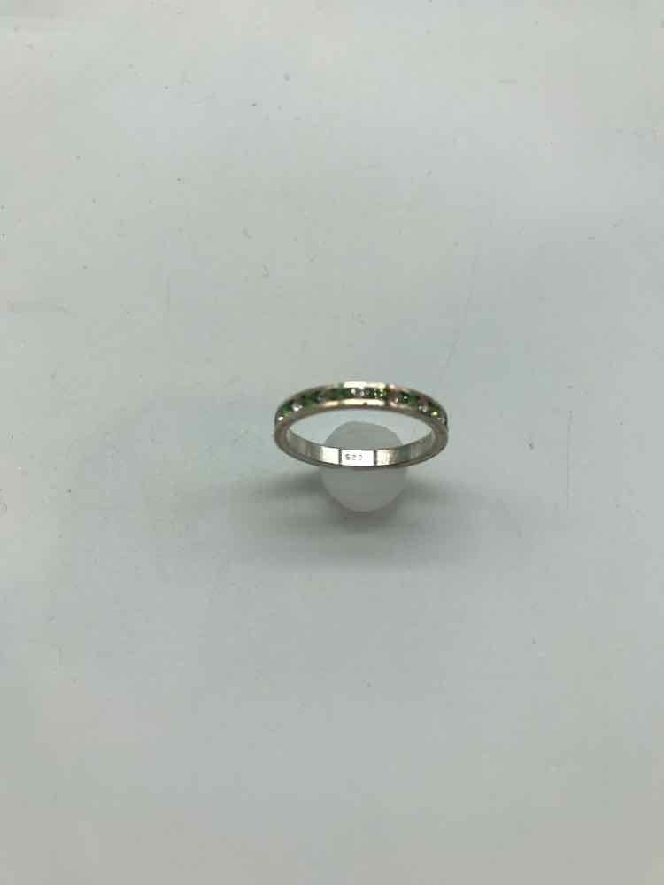 925 Silver channel Size 9 Band Style