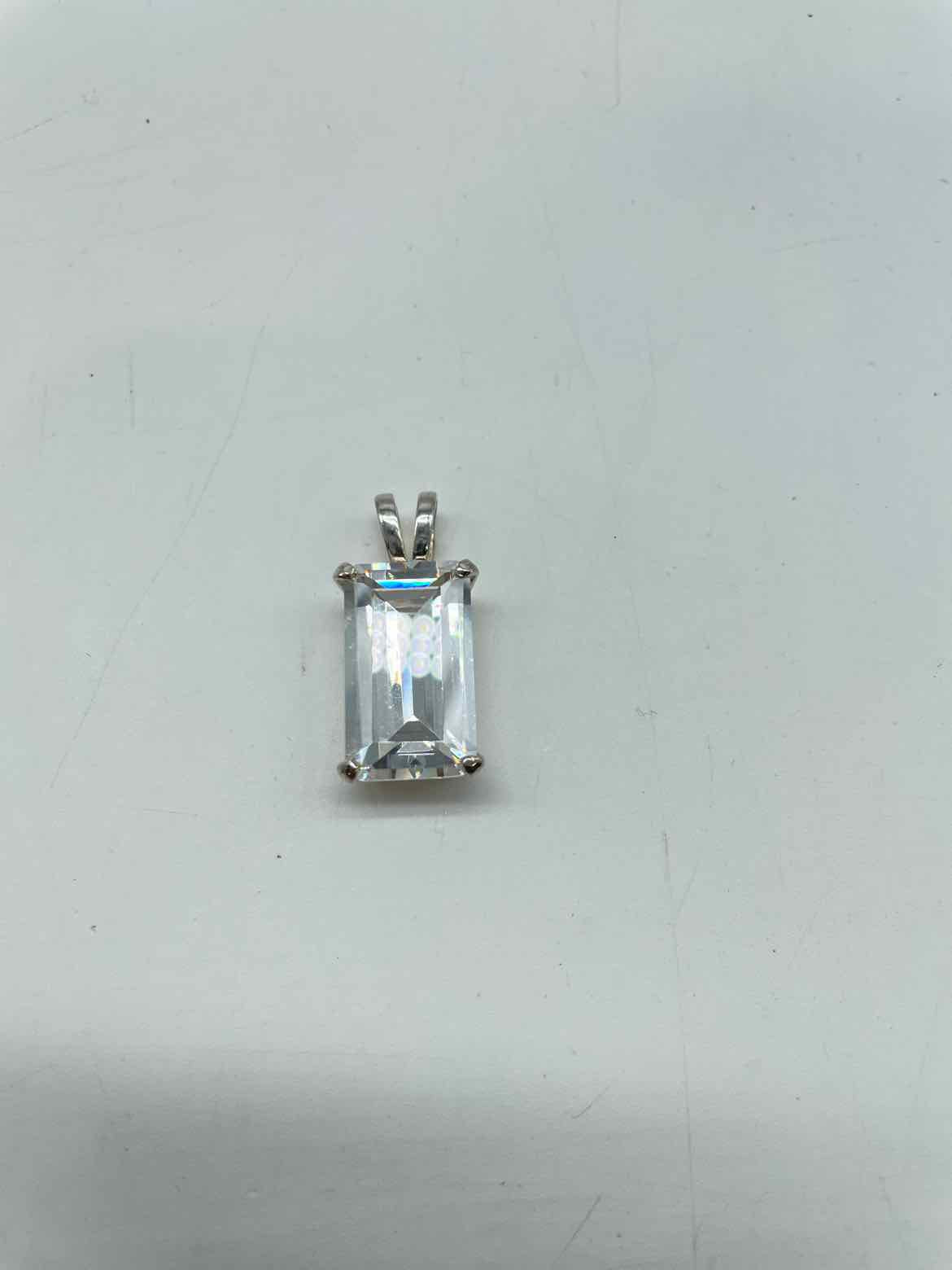 925 Silver Rectangular Pendant