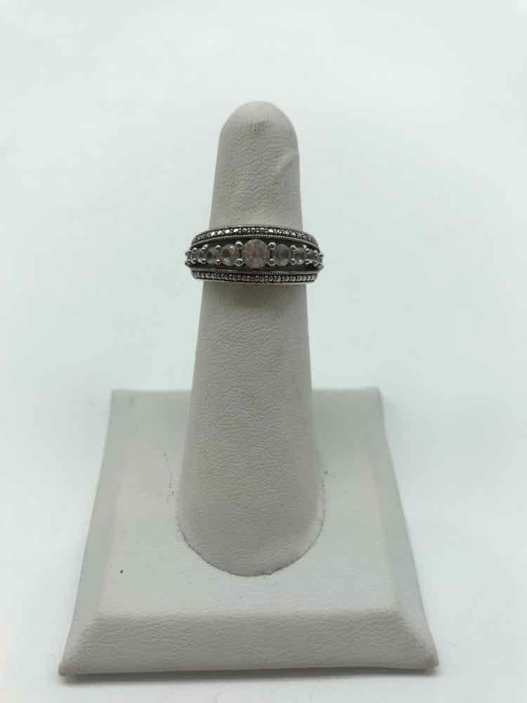 925 Silver Sapphire Size 5.5 Band Style