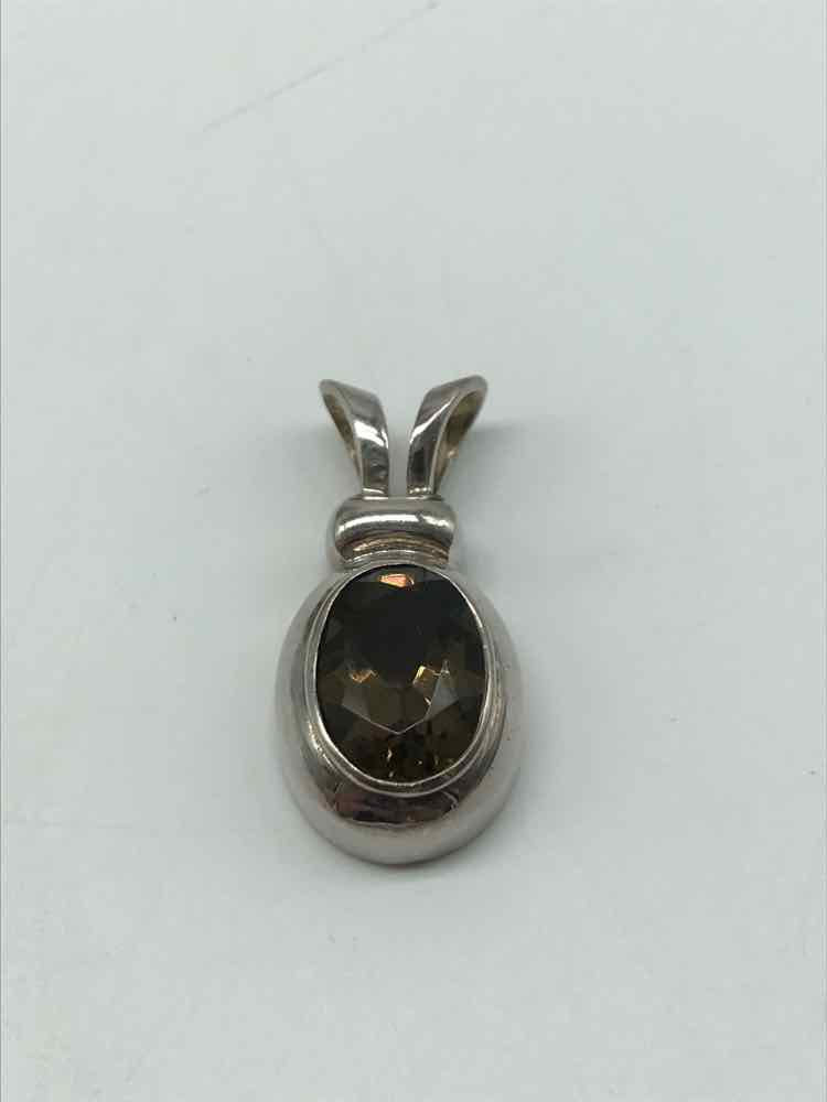 925 Silver Semi Precious Pendant