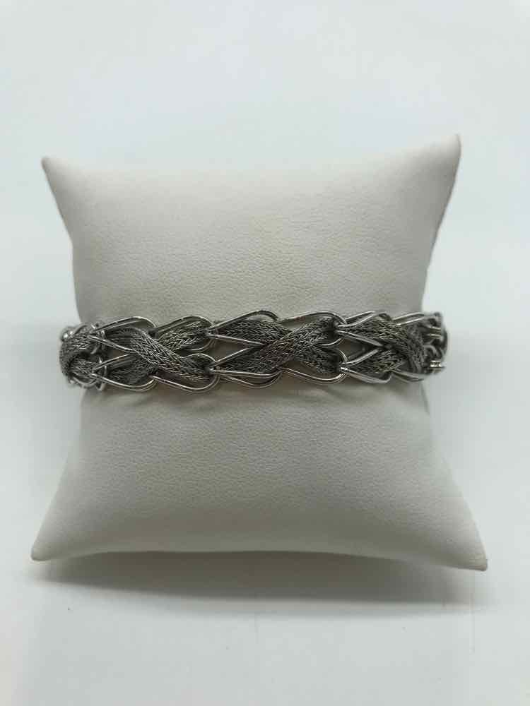 925 Silver Woven Chain Link