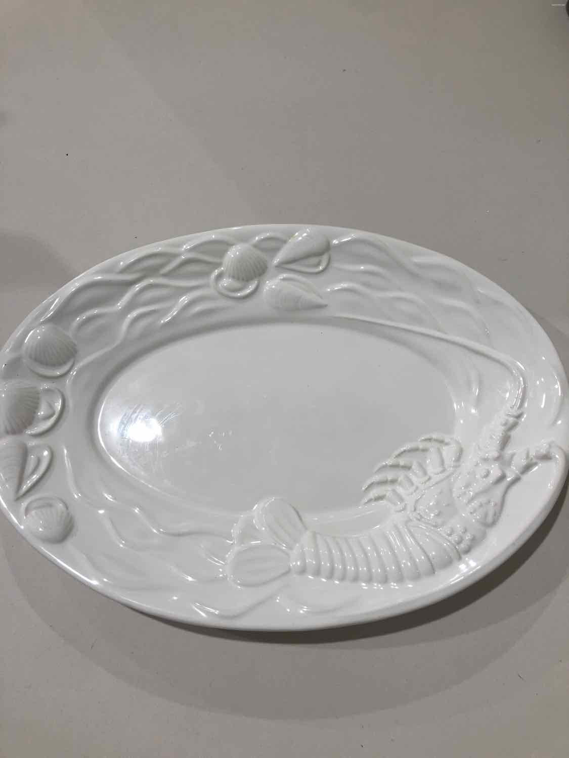 A. Santos Lobster Ceramic Oval Dish