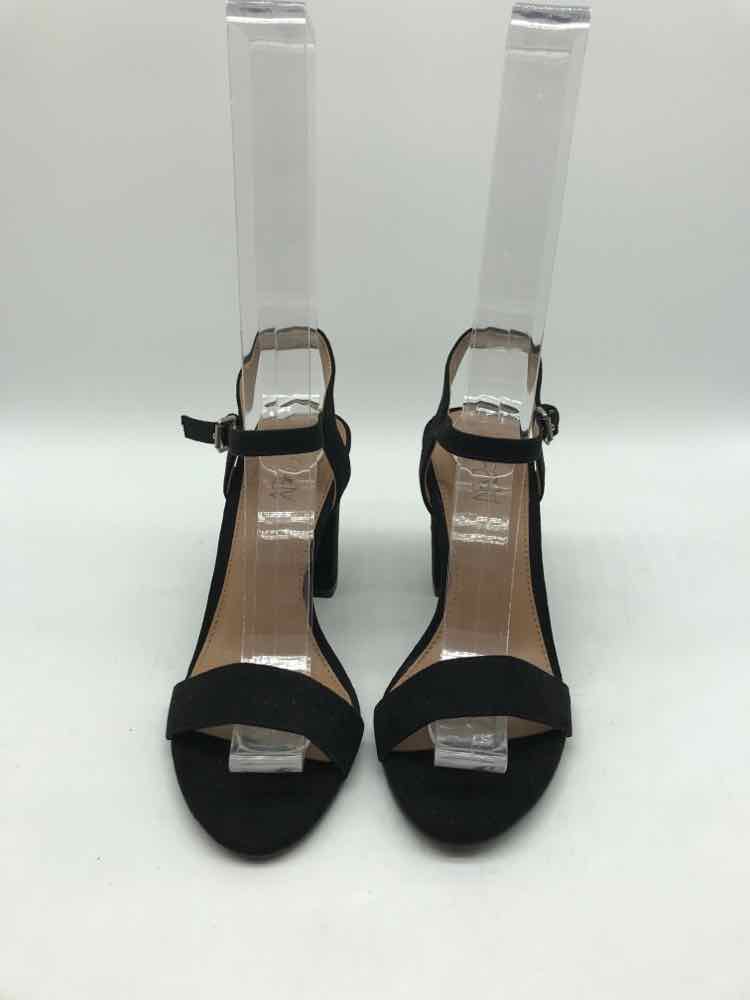 Abound Black Size 5 Strappy Heels