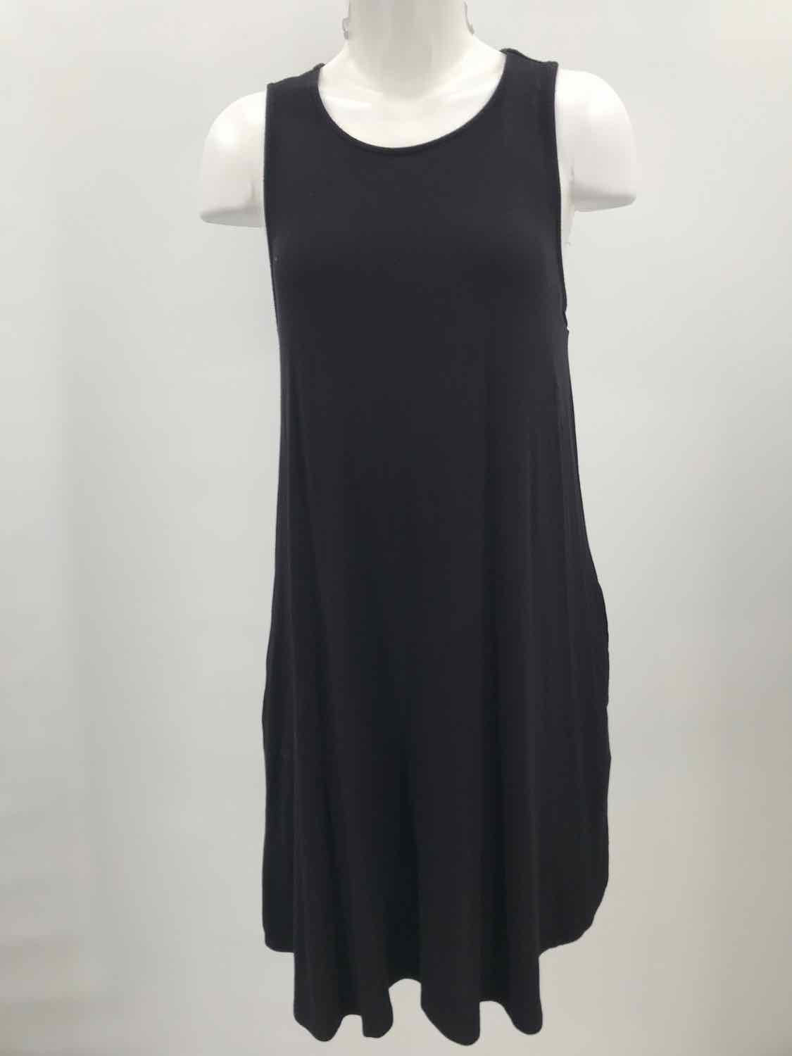 Abound Black Size Small Knee Length Sleeveless Dress