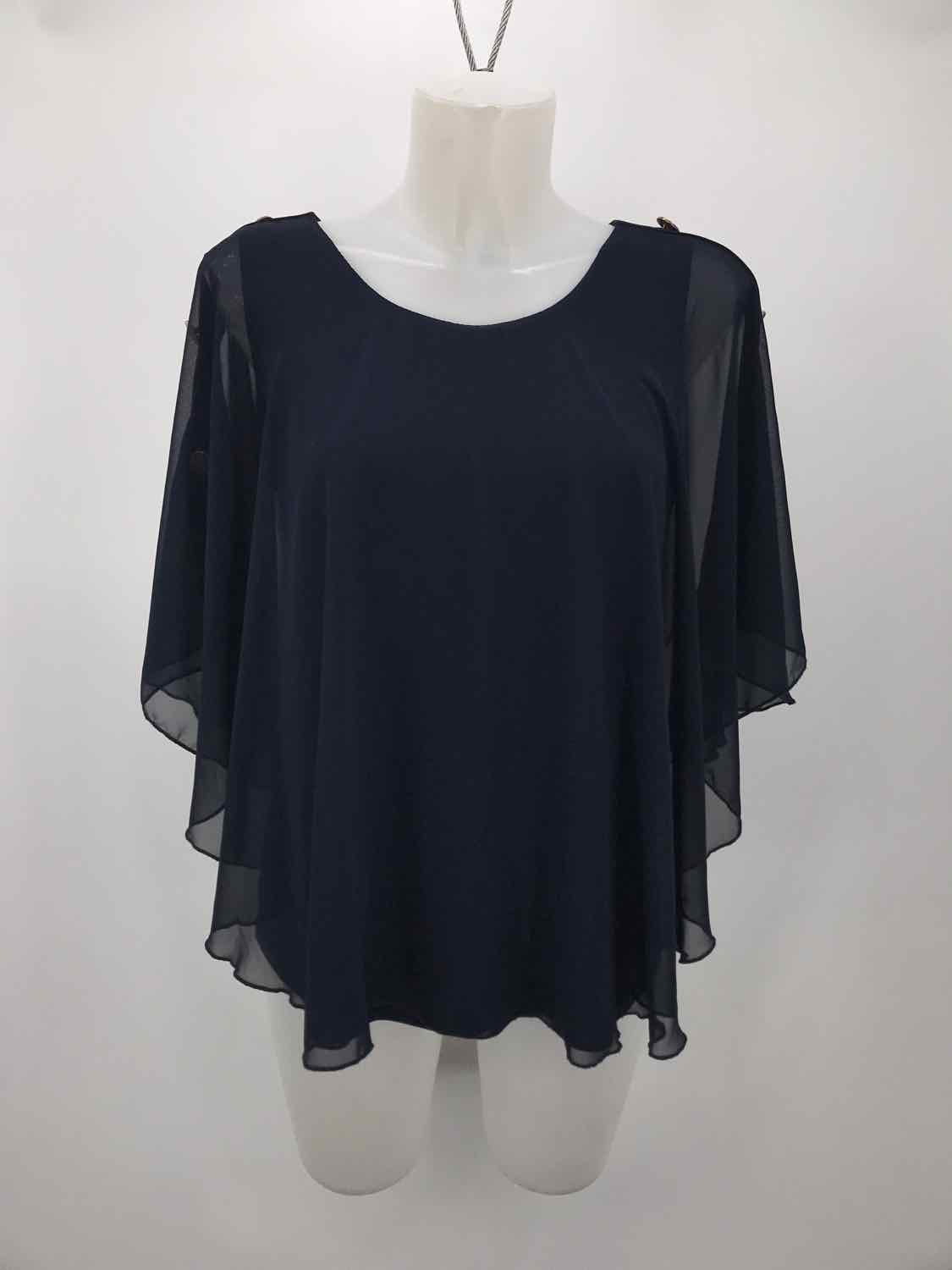 Adele & May Navy Size Small Blouse