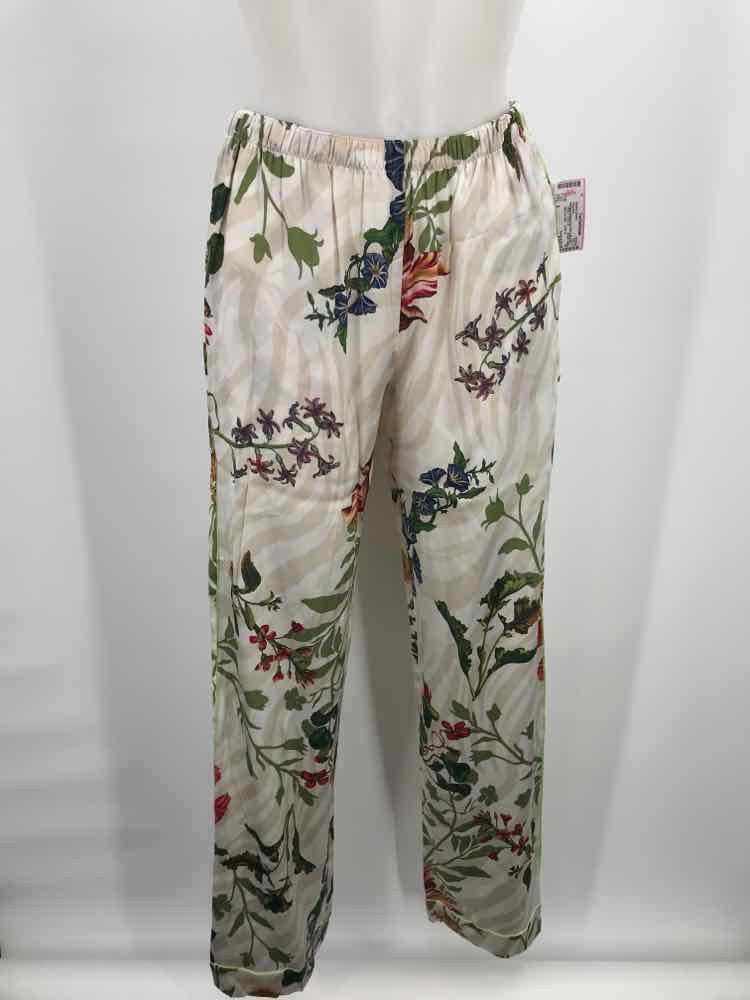 Adriana Iglesias Tan Size 2 Multi Print Pajamas