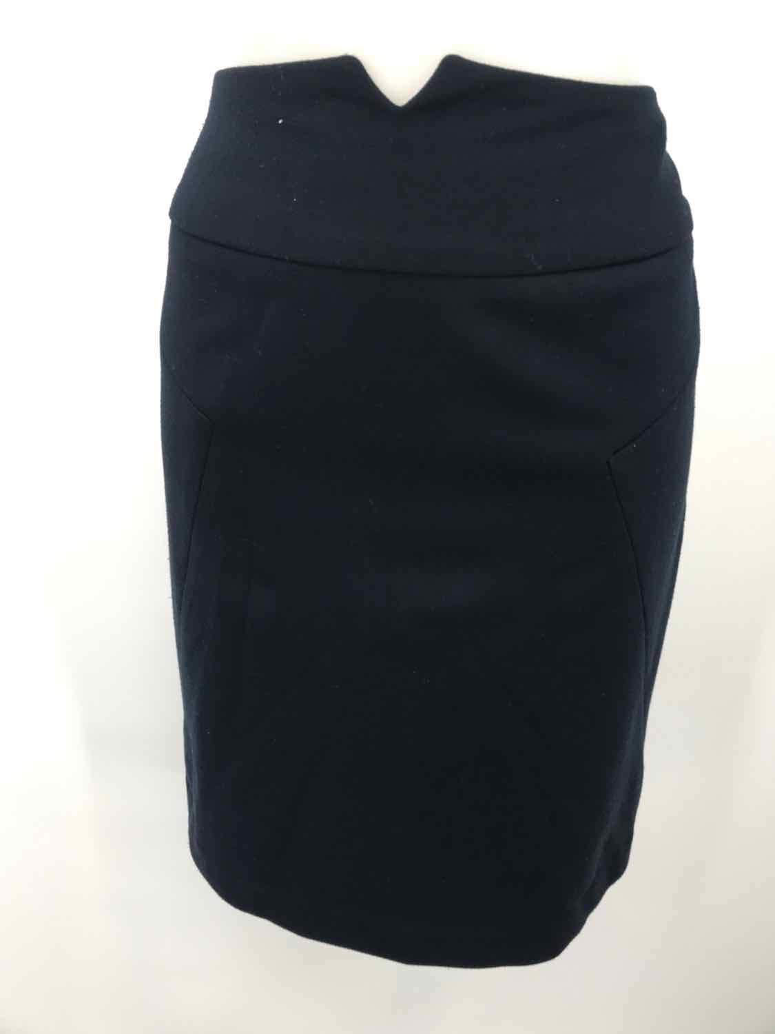 Adrienne Vittadini Navy Size 8 Pencil Skirt