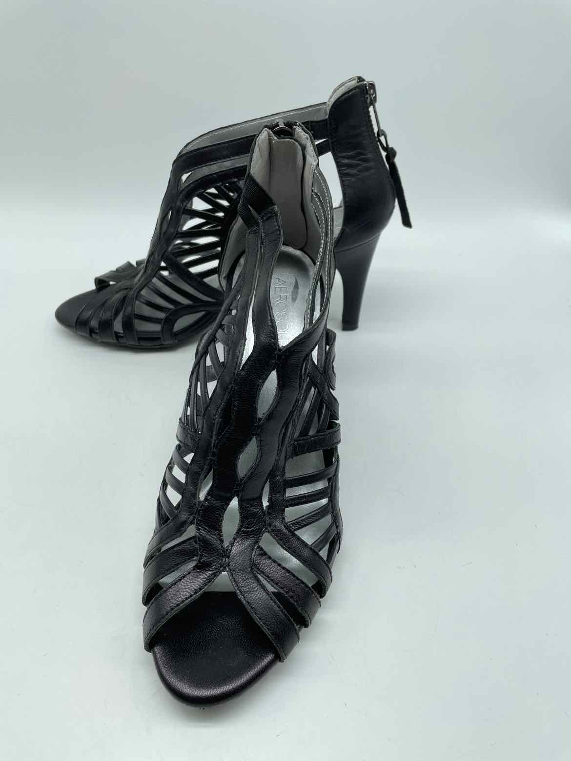 Aerosoles Black Size 7 Strappy Heels