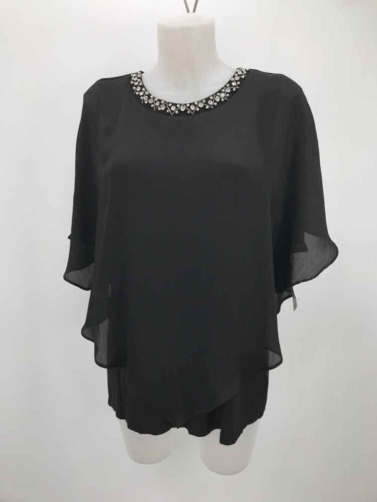 AGB Black Size Large Blouse