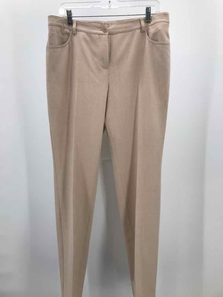 Akris Punto Tan Size 10 Casual Pants