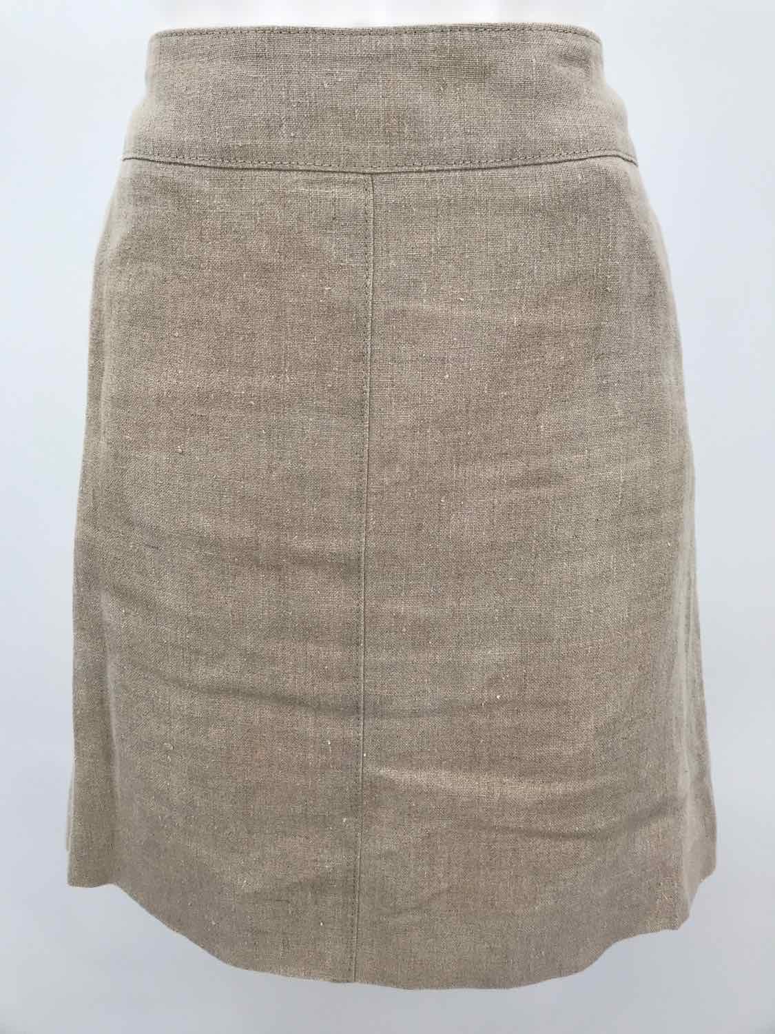 Akris Punto Tan Size 8 Mini Skirt