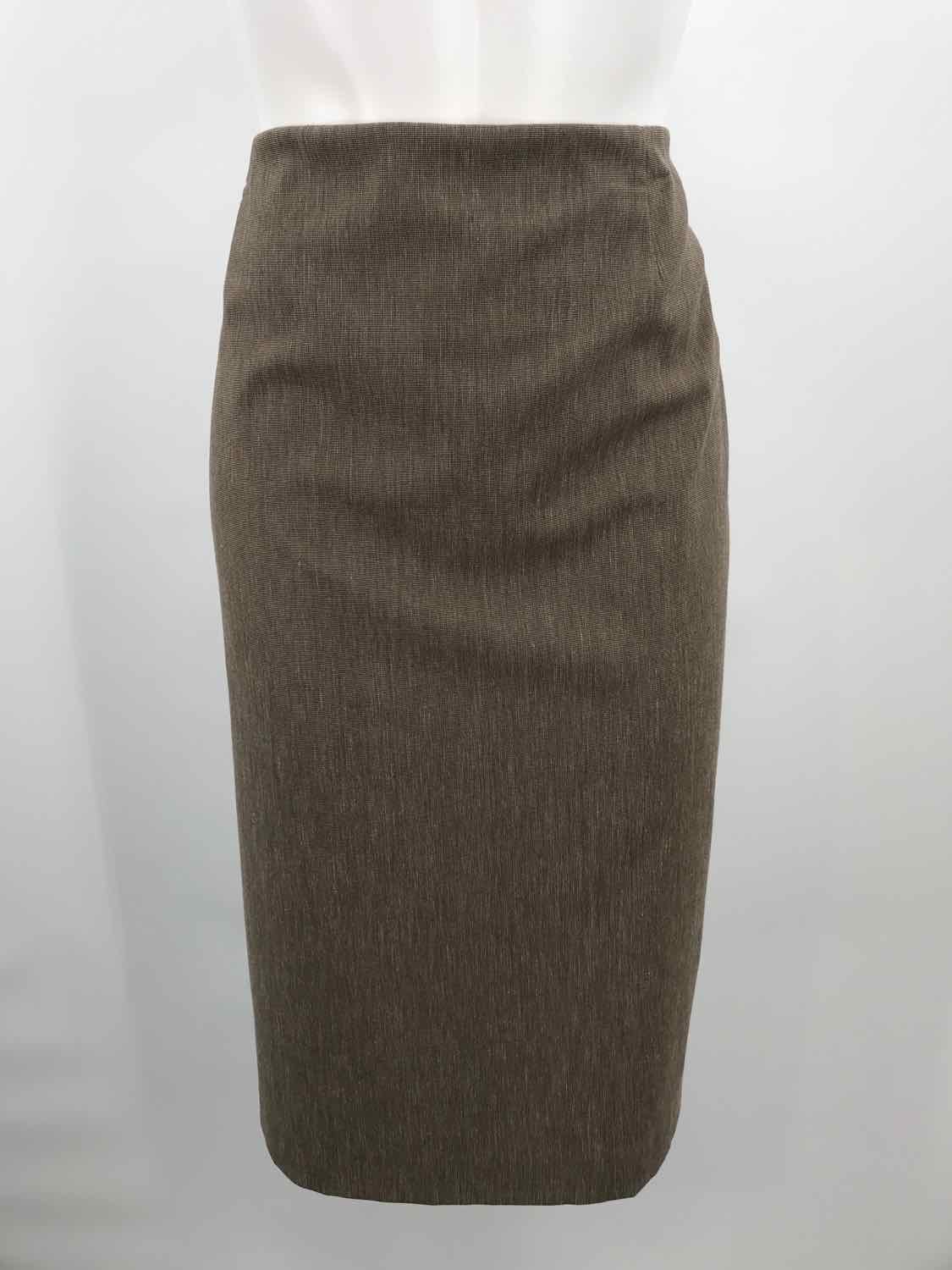 Alex Marie Brown Size 10 A Line Skirt