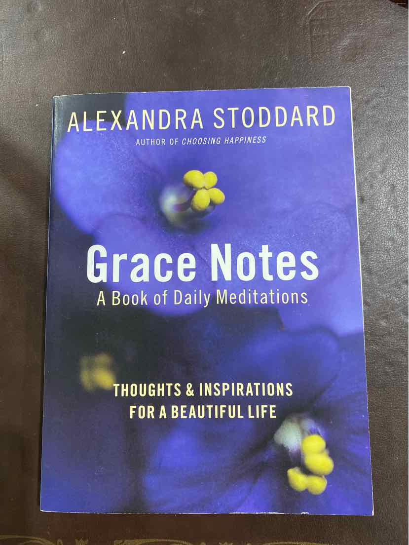 Alexandra Stoddard "Grace Notes" Book