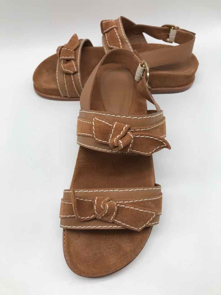 Alexandre Birman Brown Size 7 Slingback Sandals