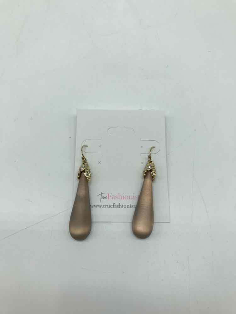 Alexis Bittar Brown Drop Earrings