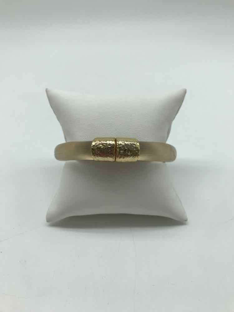 Alexis Bittar Gold Lucite Bangle