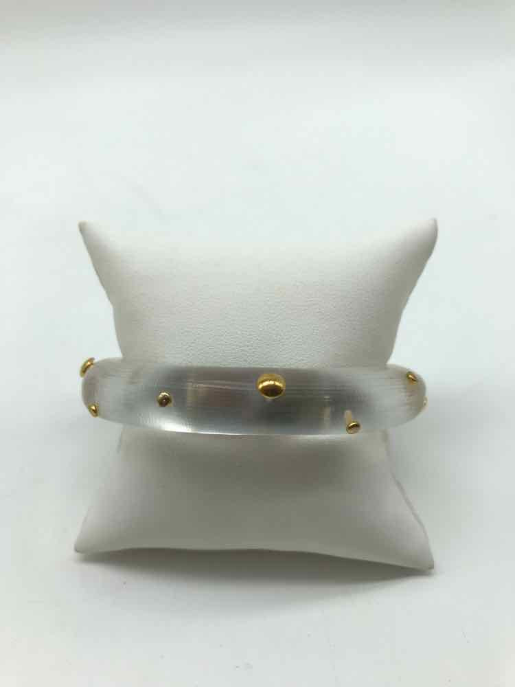 Alexis Bittar Two Tone Lucite Bangle