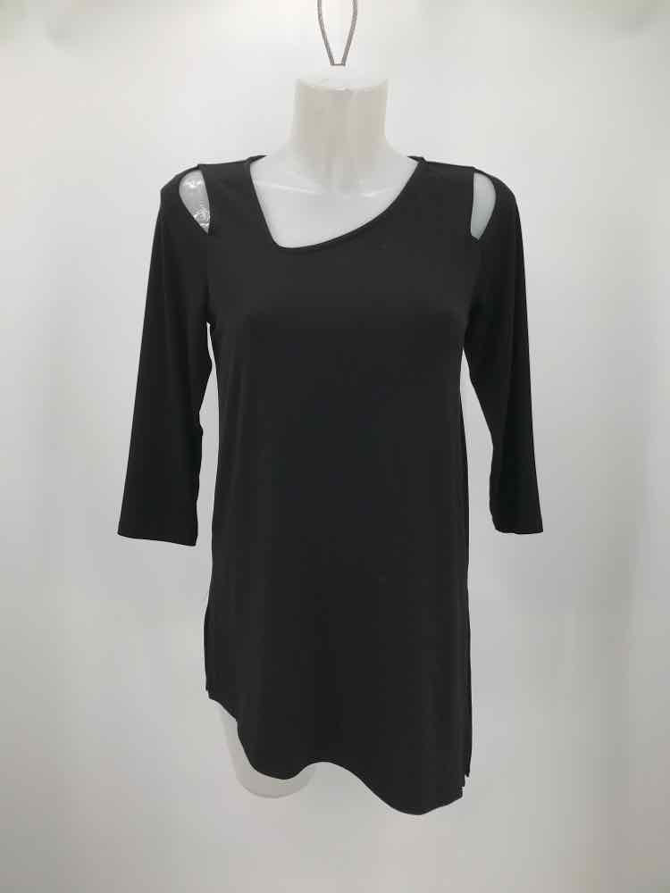 Alfani Black Size XS Long Sleeve Blouse