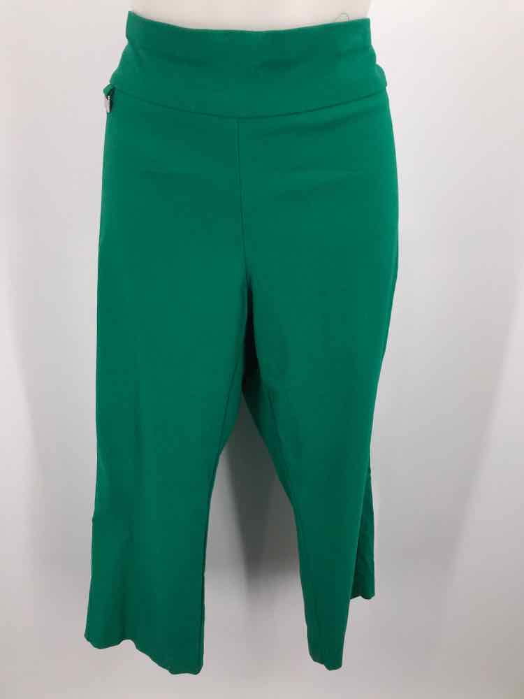 Alfani Green Size 18W Capri Capri Pants